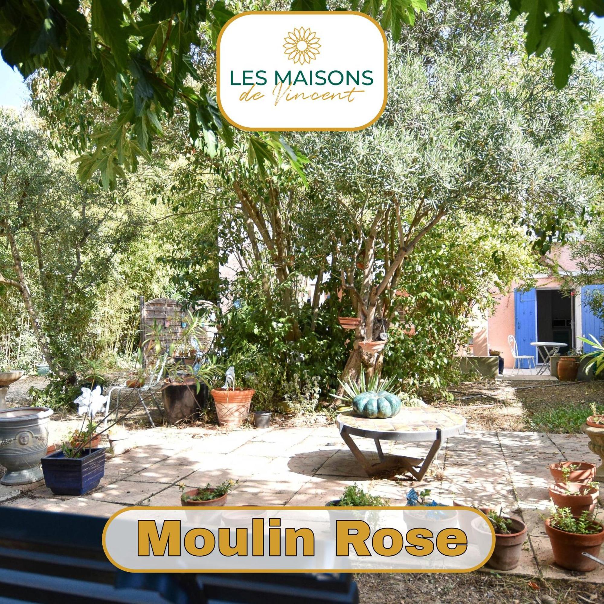 Moulin Rose, Parking - Jardin Apartment Arles Exterior photo
