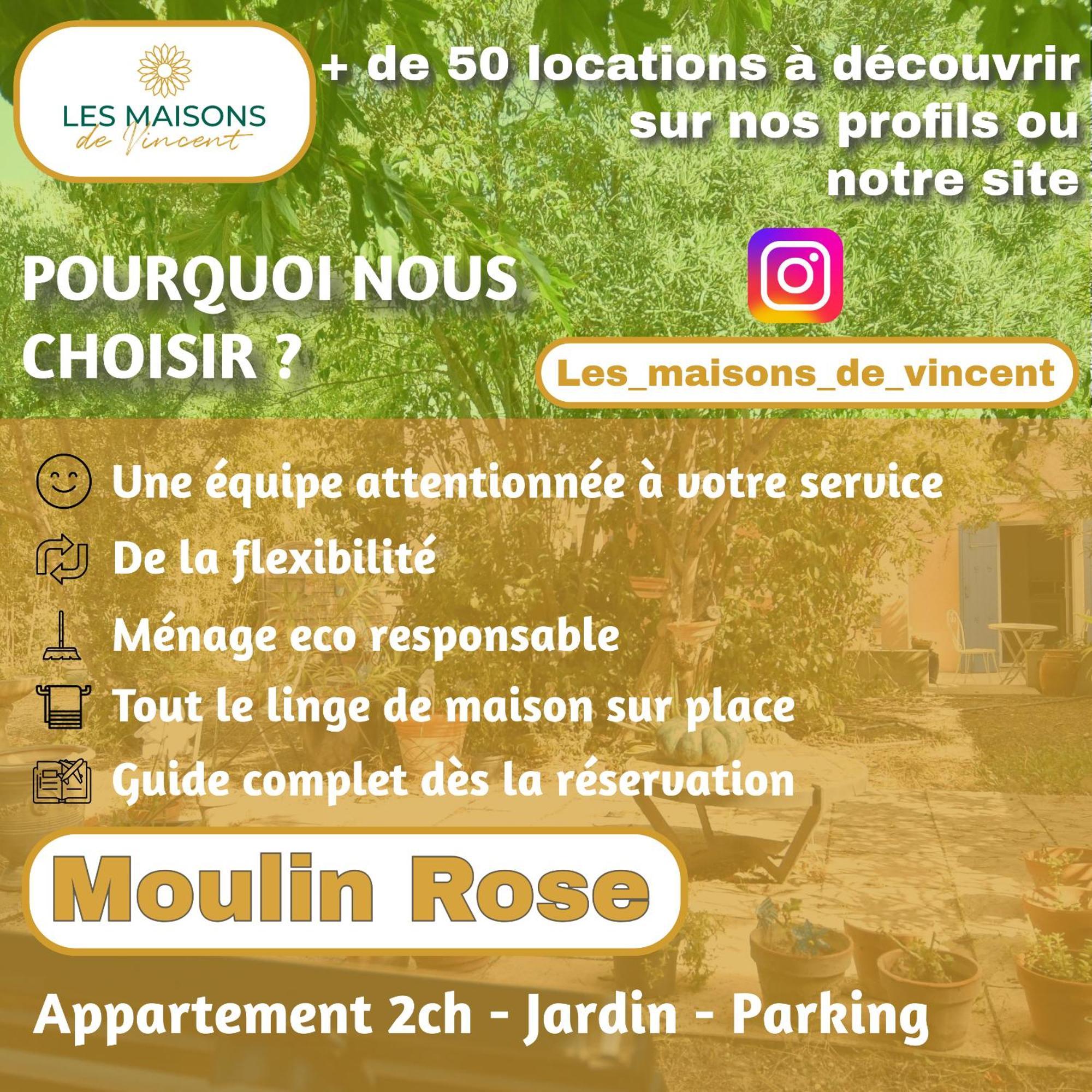 Moulin Rose, Parking - Jardin Apartment Arles Exterior photo